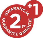 2 lata gwarancji