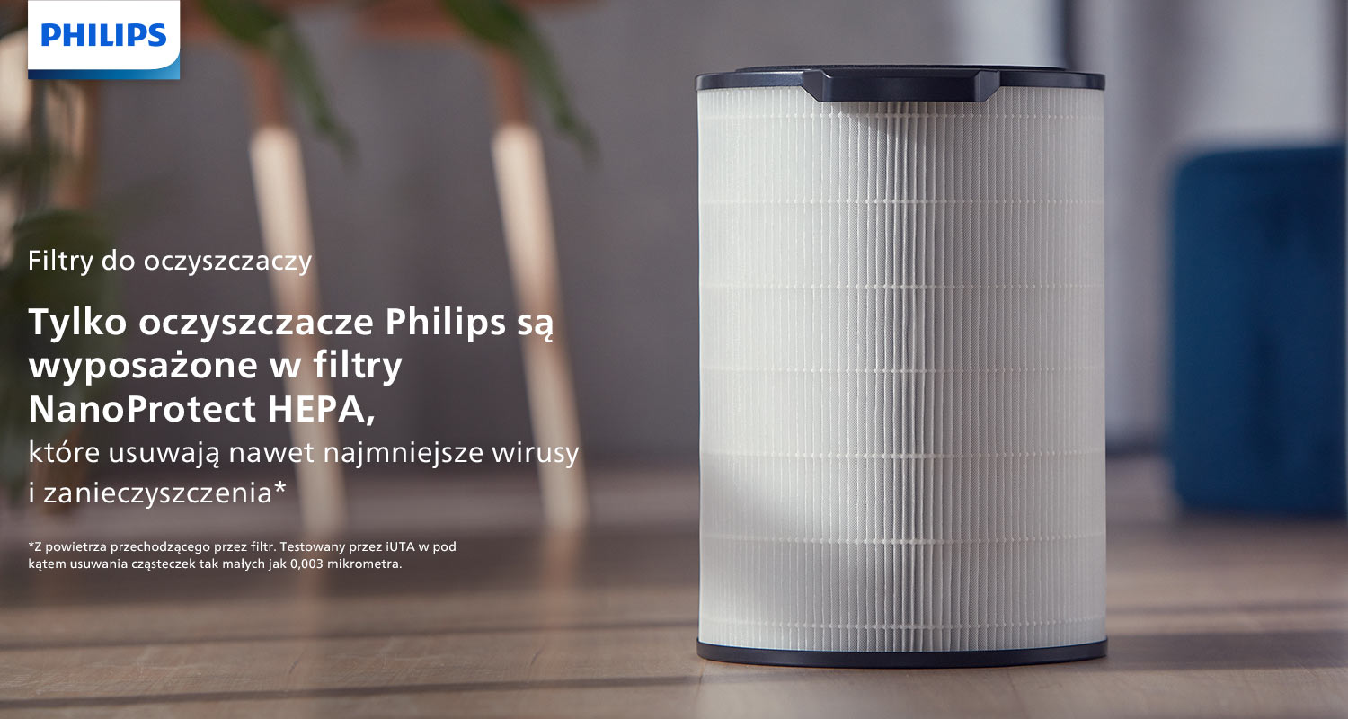 Filtry do oczyszczaczy Philips 