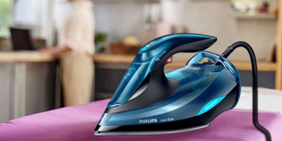 Philips Bez ryzyka przypalenia. Nawet, gdy zostawisz żelazko bezpośrednio na ubraniu