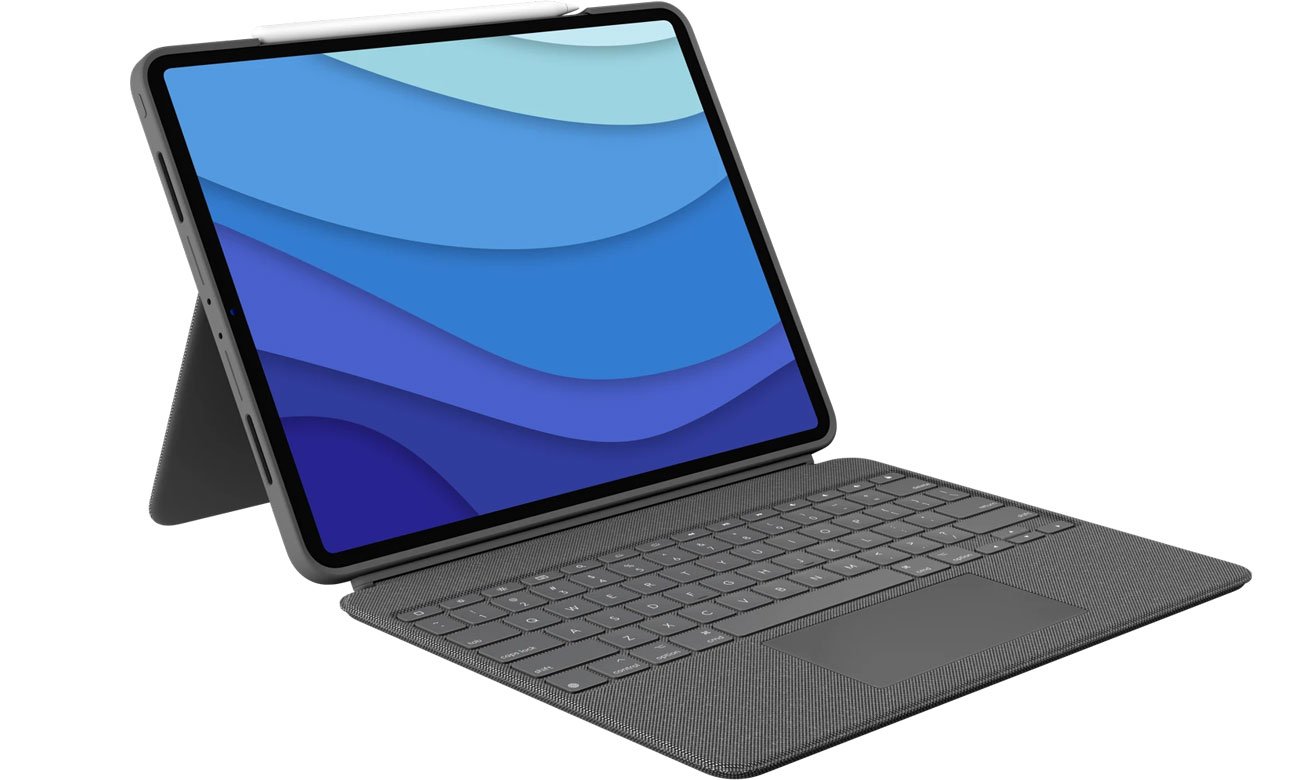 Etui na tablet Logitech Combo Touch iPad Pro 11 (1., 2. i 3 gen) szary
