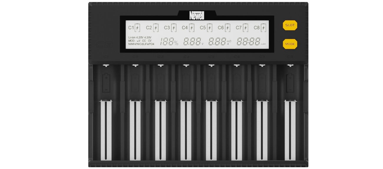 Newell Smart C8 wyświetlacz
