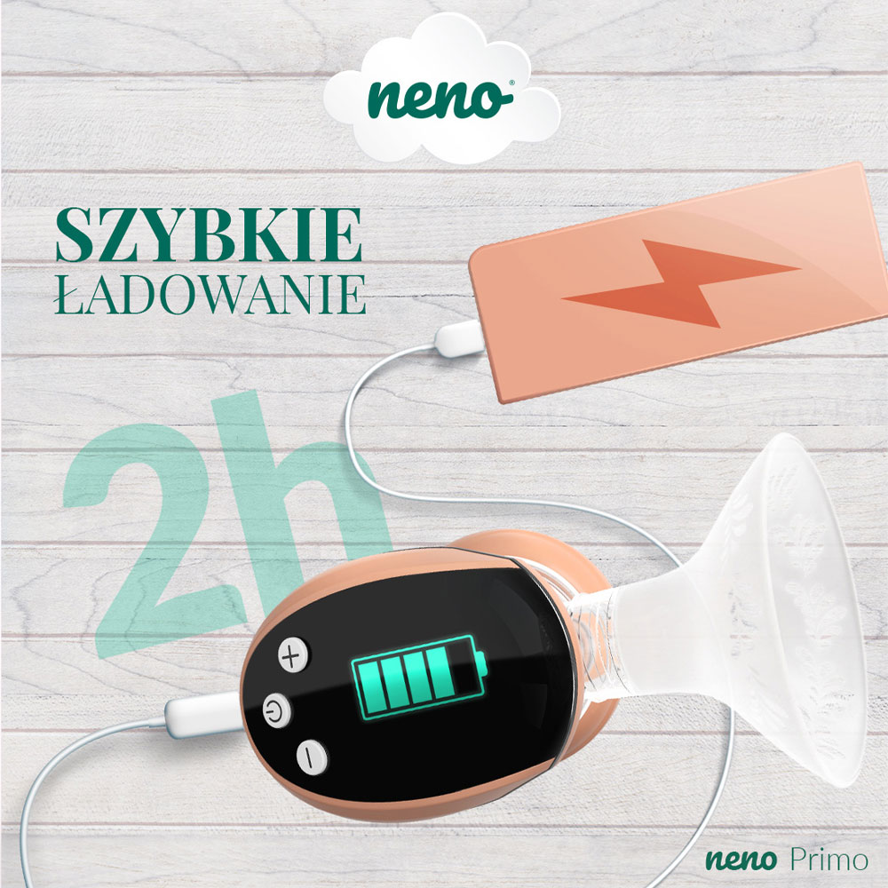 delikatny lejek neno primo i kobieta w tle