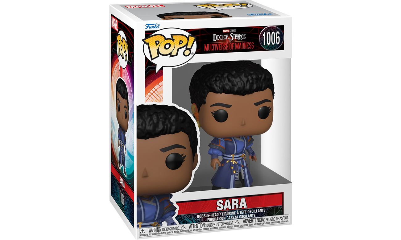 Figurka POP Marvel: Doctor Strange in the Multiverse of Madness - Sara - Opakowanie pod kątem