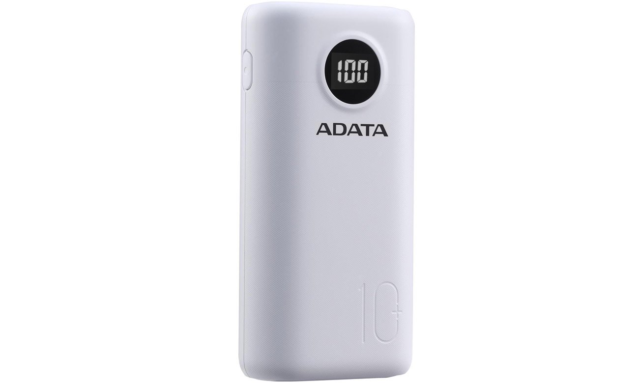 Power Bank ADATA P10000QCD 10000mAh biały
