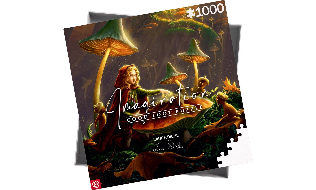 Puzzle Imagination: Laura Diehl - Żołędziowa wróżka - Widok ogólny