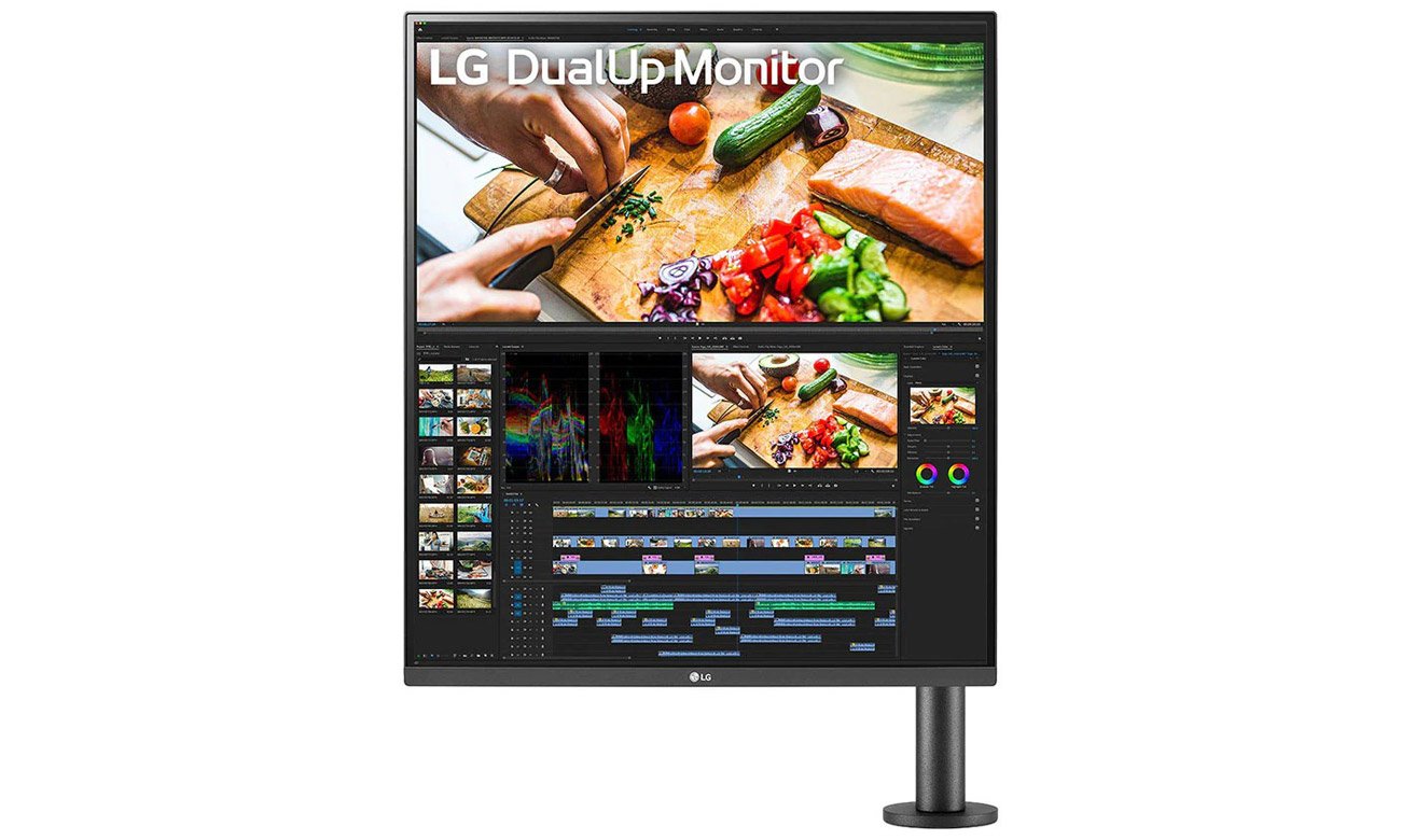 Monitor do domu i do biura LG 28MQ780 DualUp Ergo