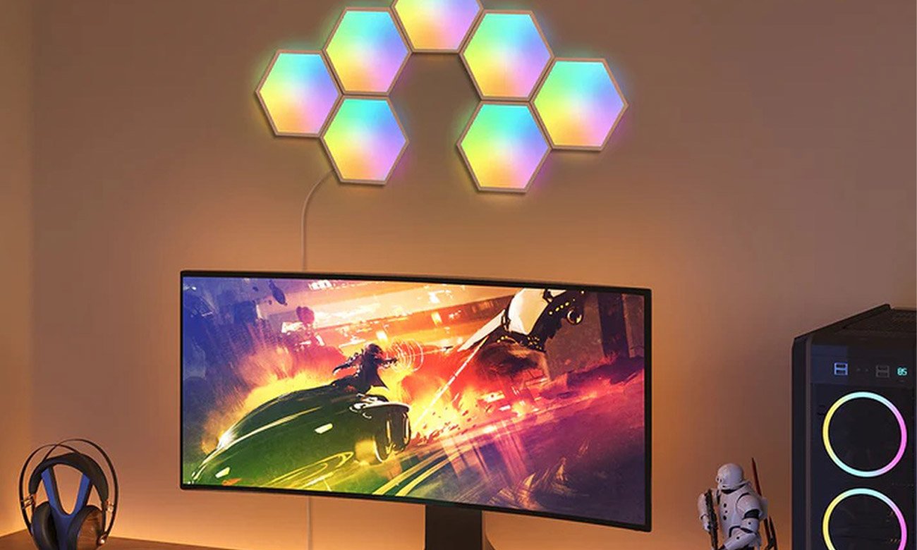 Inteligentne panele świetlne Govee H6061 Glide Hexa