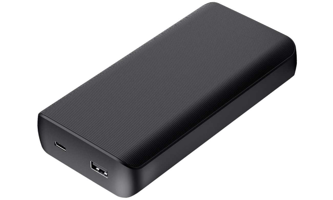 Powerbank Trust Laro 65 W USB-C - Widok od przodu pod kątem