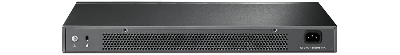 TP-Link TL-SG3452X Widok z tyłu