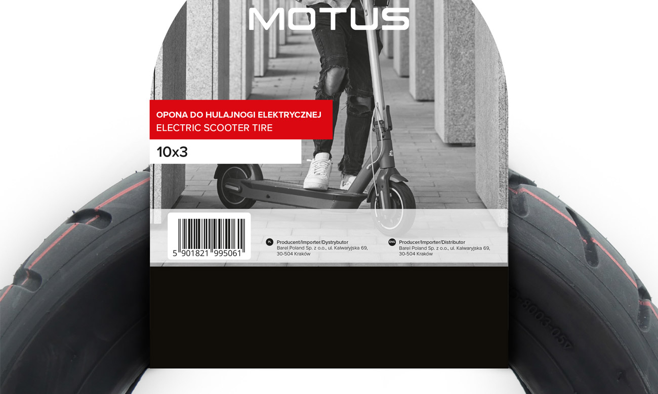 Opona Motus 10'' 10x3 (PRO)