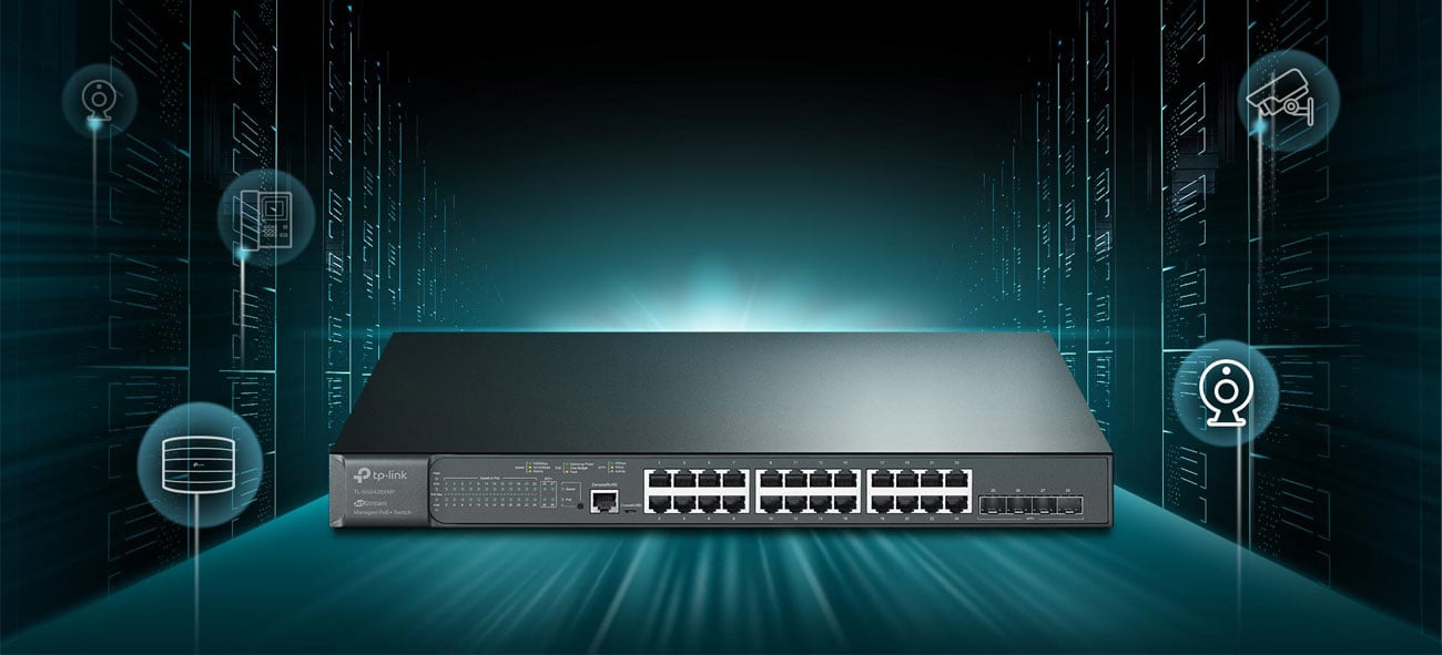 TP-Link TL-SG3428XMP Przełącznik