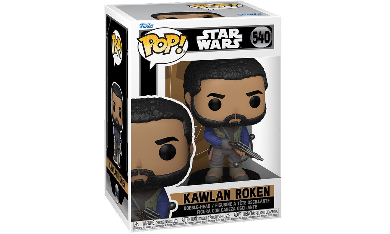 Figurka POP Star Wars: Kawlan Roken - Opakowanie pod kątem
