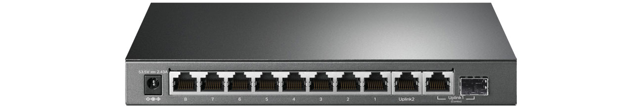 TP-Link TL-SG1210MP Złącza