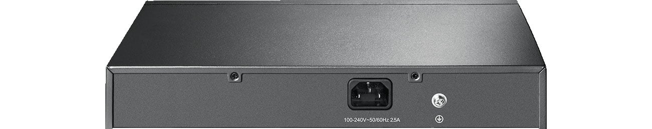 TP-Link TL-SG1008MP Widok z tyłu