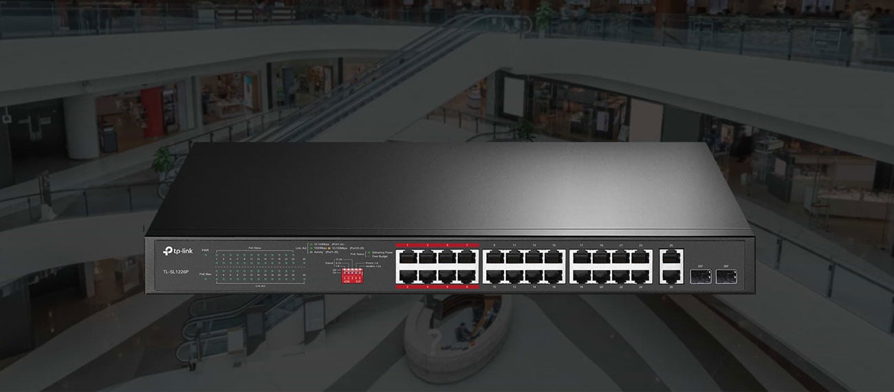 TP-Link TL-SL1226P Przełącznik