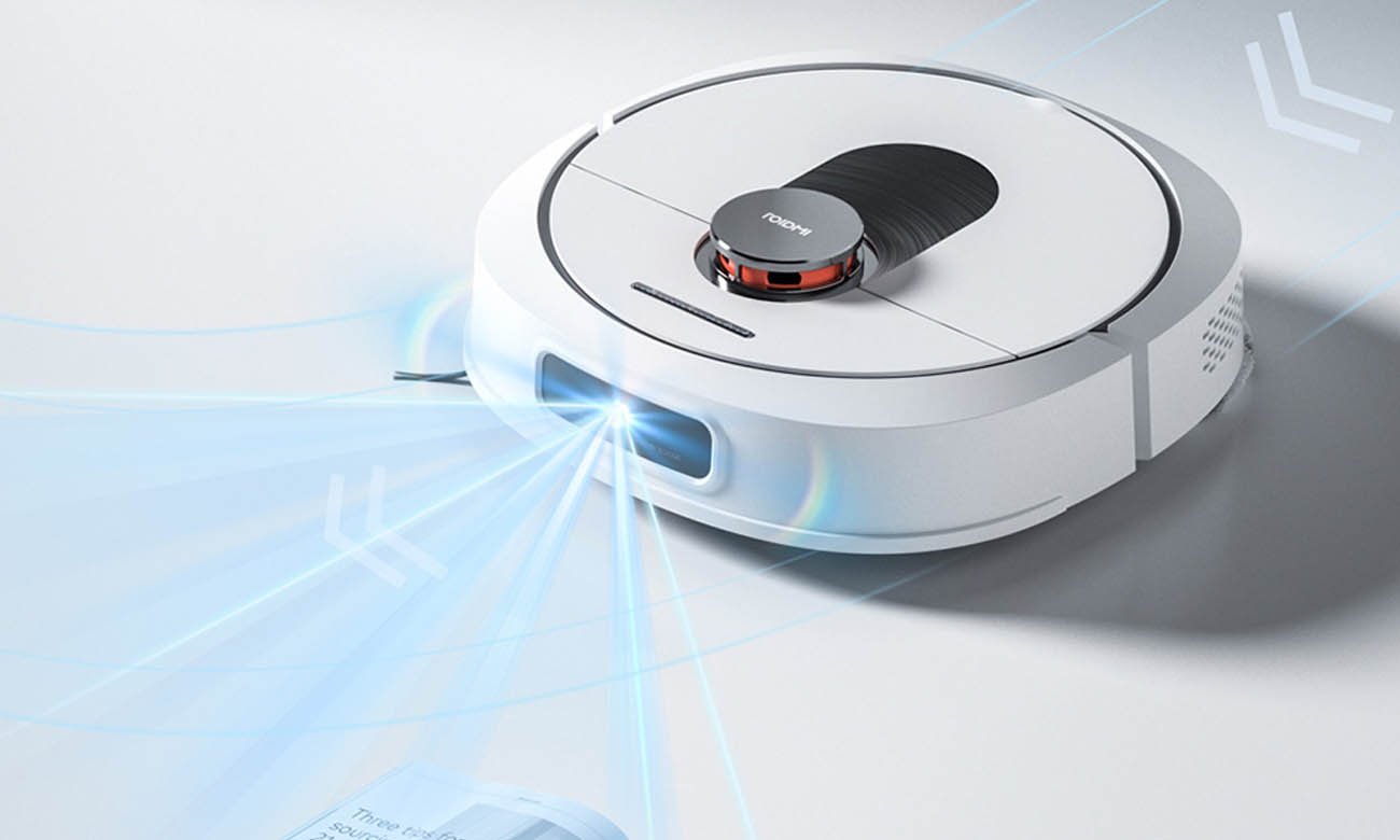 Robot Roidmi EVA 2023 z laserem i czujnikami przeszkód