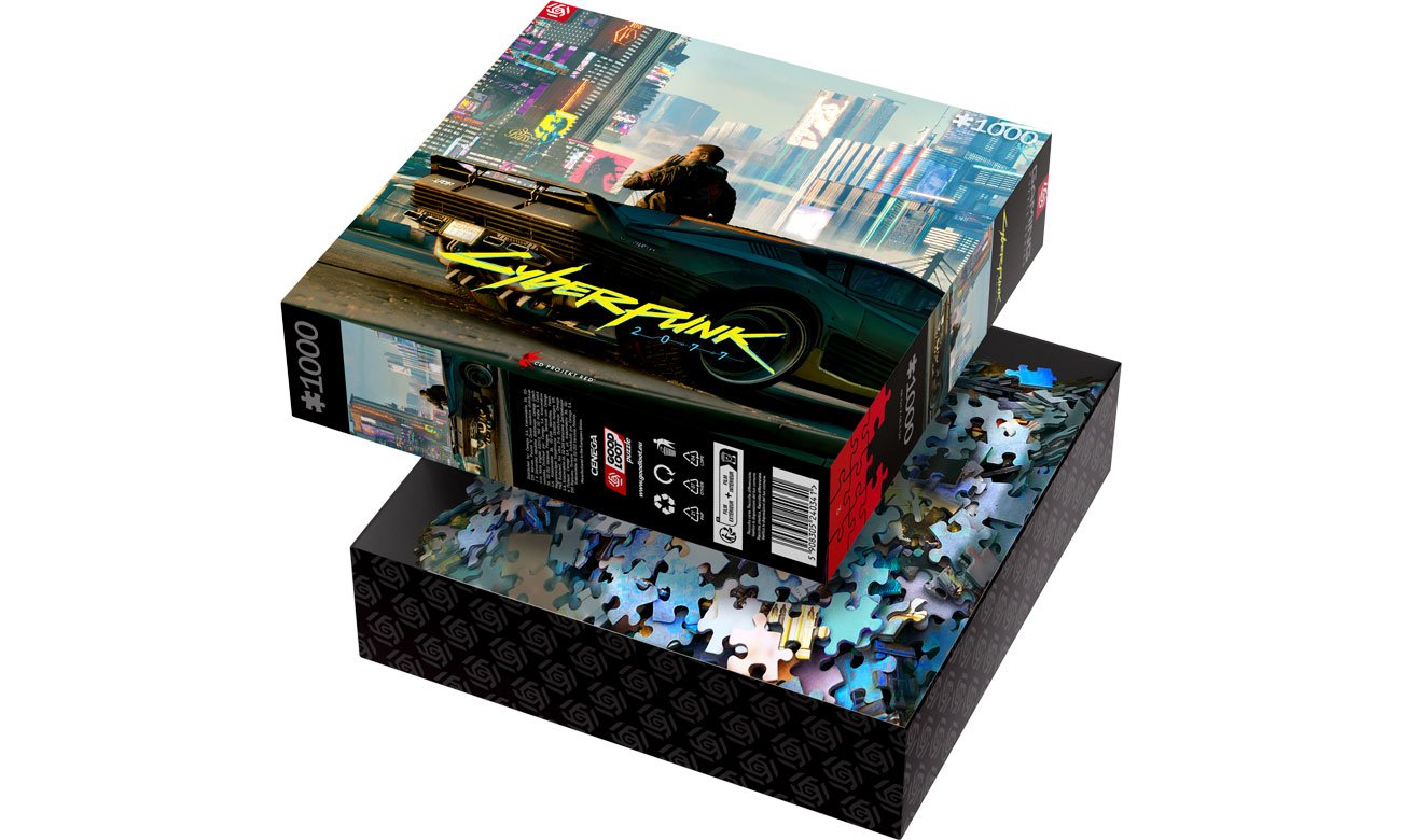 Cyberpunk 2077: Mercenary on the Rise Puzzles 1000 box