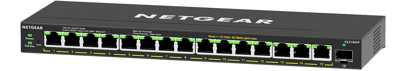 Netgear GS316EPP Switch