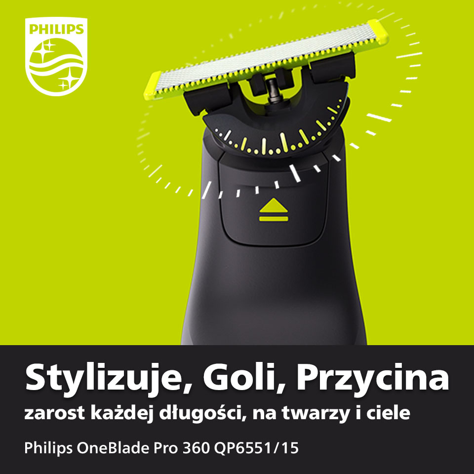 Philips Wyjątkowa technologia OneBlade