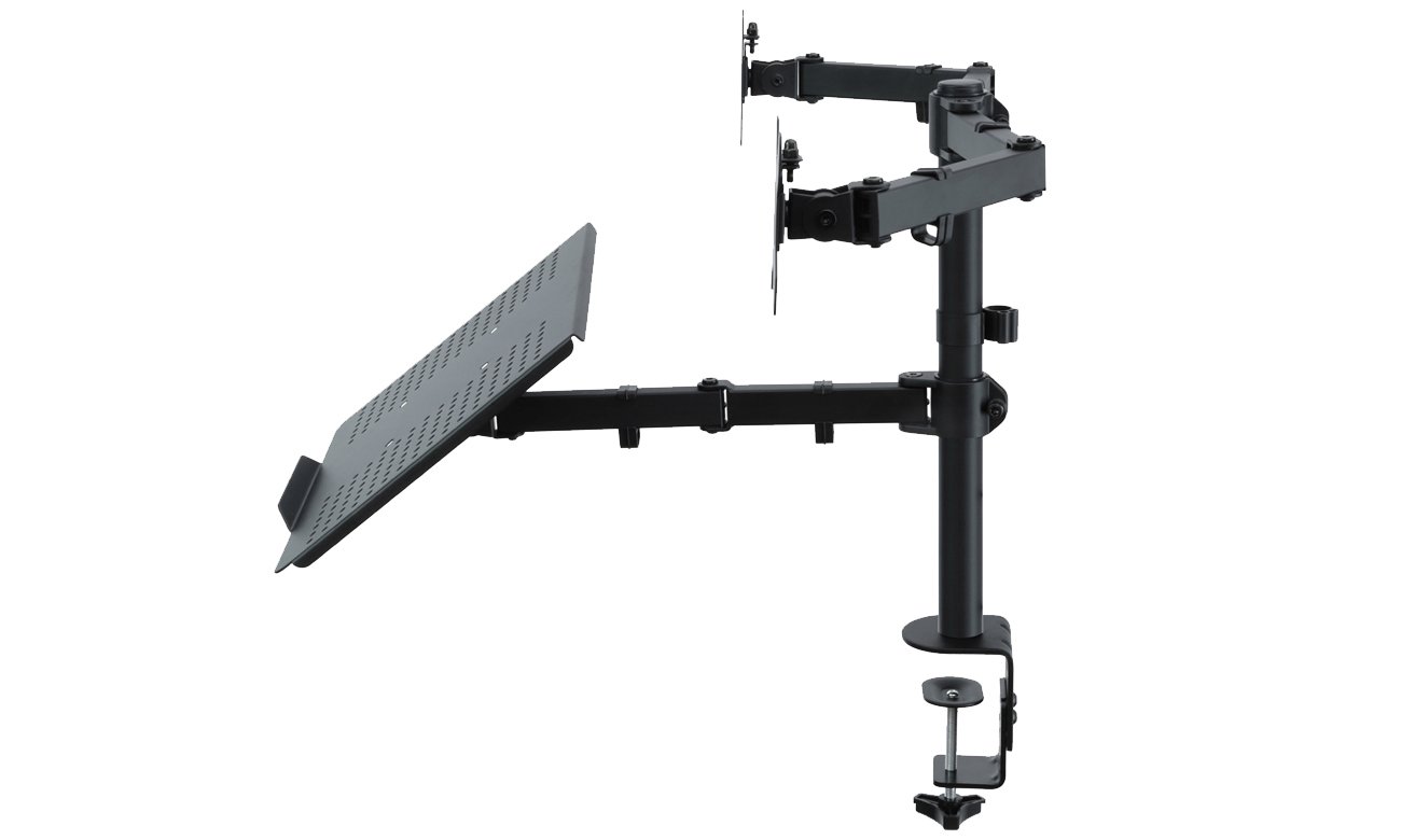 Uchwyt do noteboka i 2 monitorów ART L-25