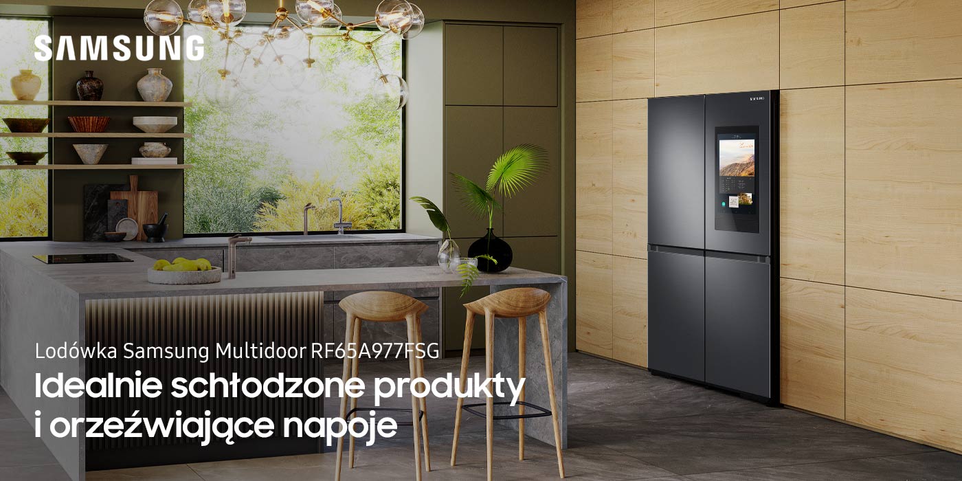 lodówka multidoor z dotykowym ekranem