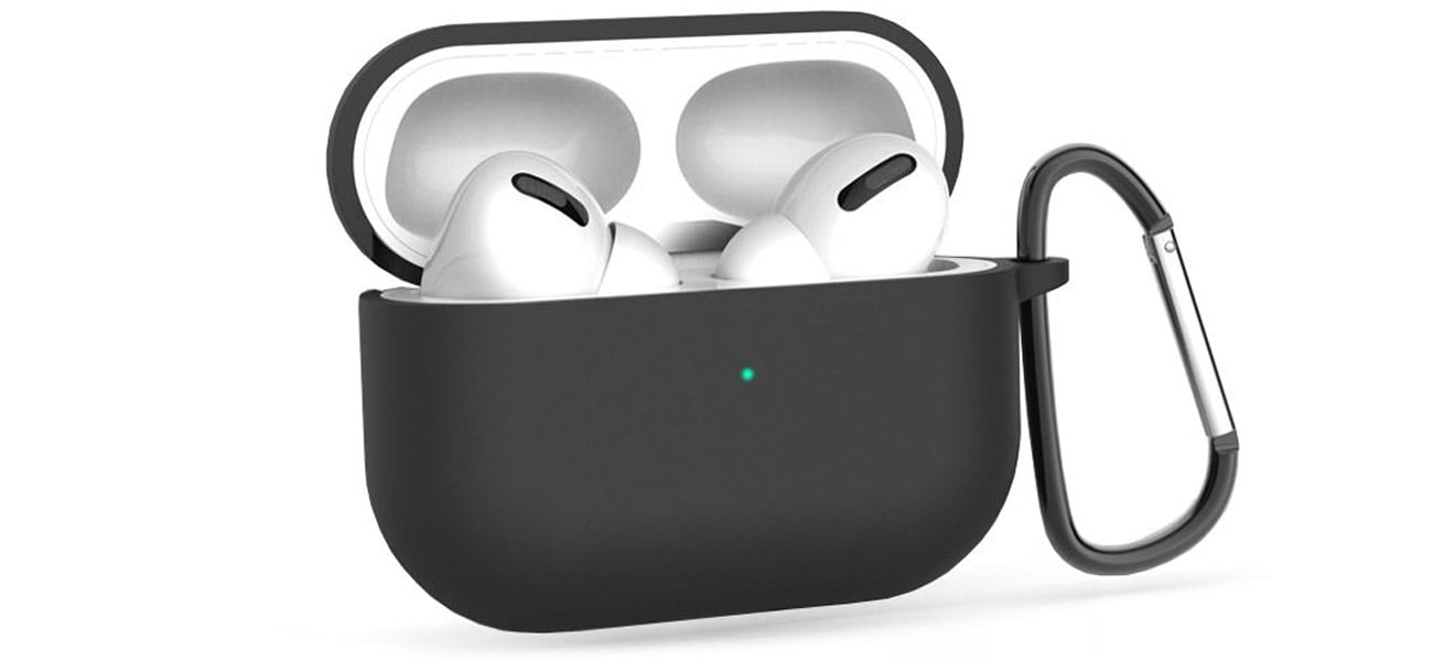 Etui Tech-Protect Icon Hook do Apple Airpods Pro black