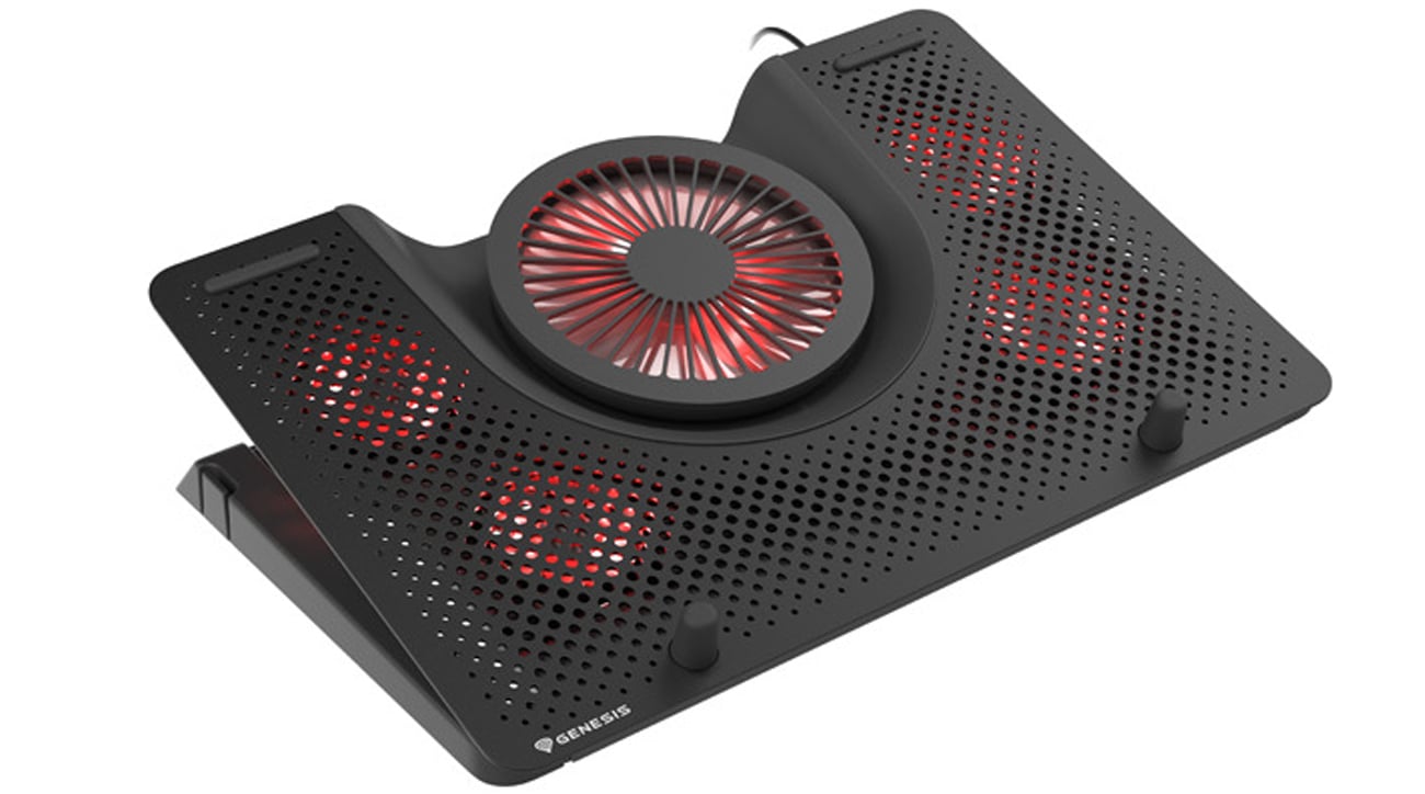 Podstawka chłodząca pod laptopa Genesis OXID 550 podświetlenie