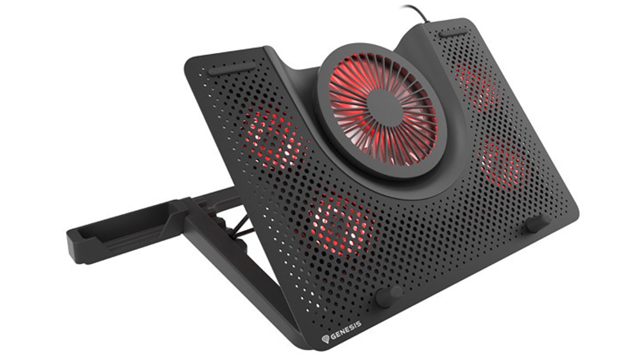 Podstawka chłodząca pod laptopa Genesis OXID 550 15.6-17.3 RGB