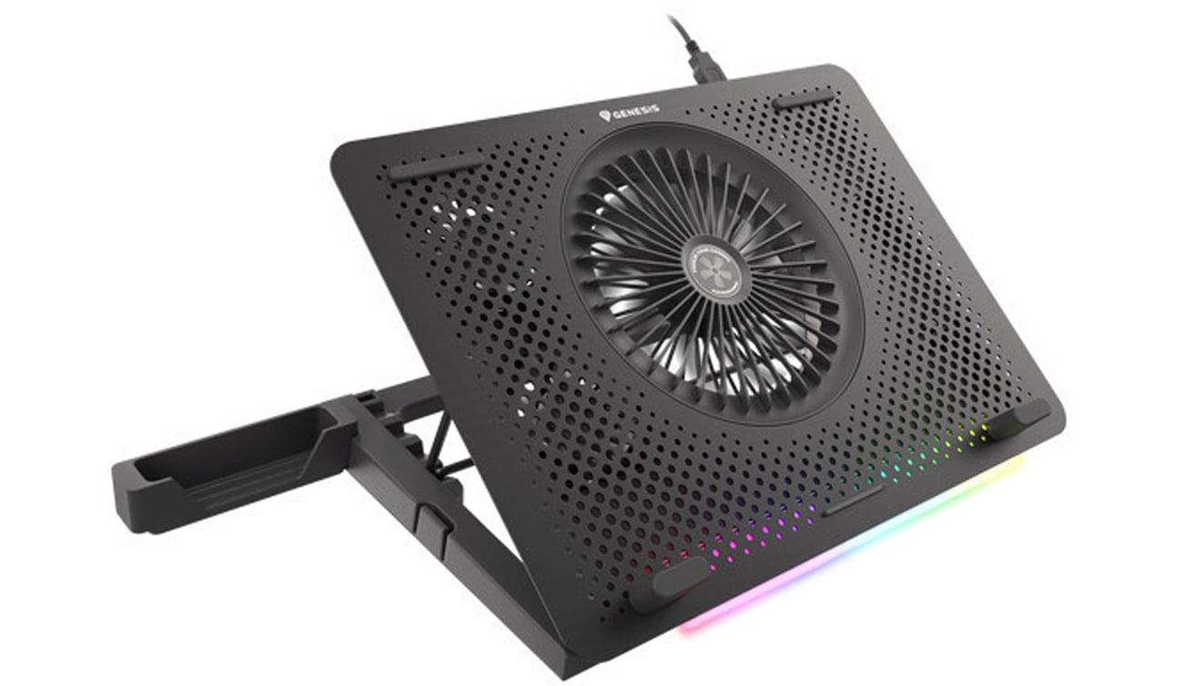 Podstawka chłodząca pod laptopa Genesis OXID 450 15.6 RGB