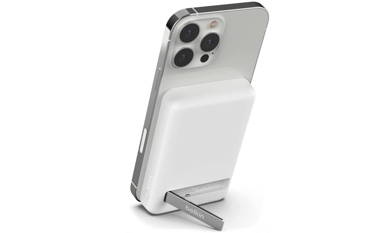 Powerbank Belkin Magnetic Wireless 5000mah + Stand
