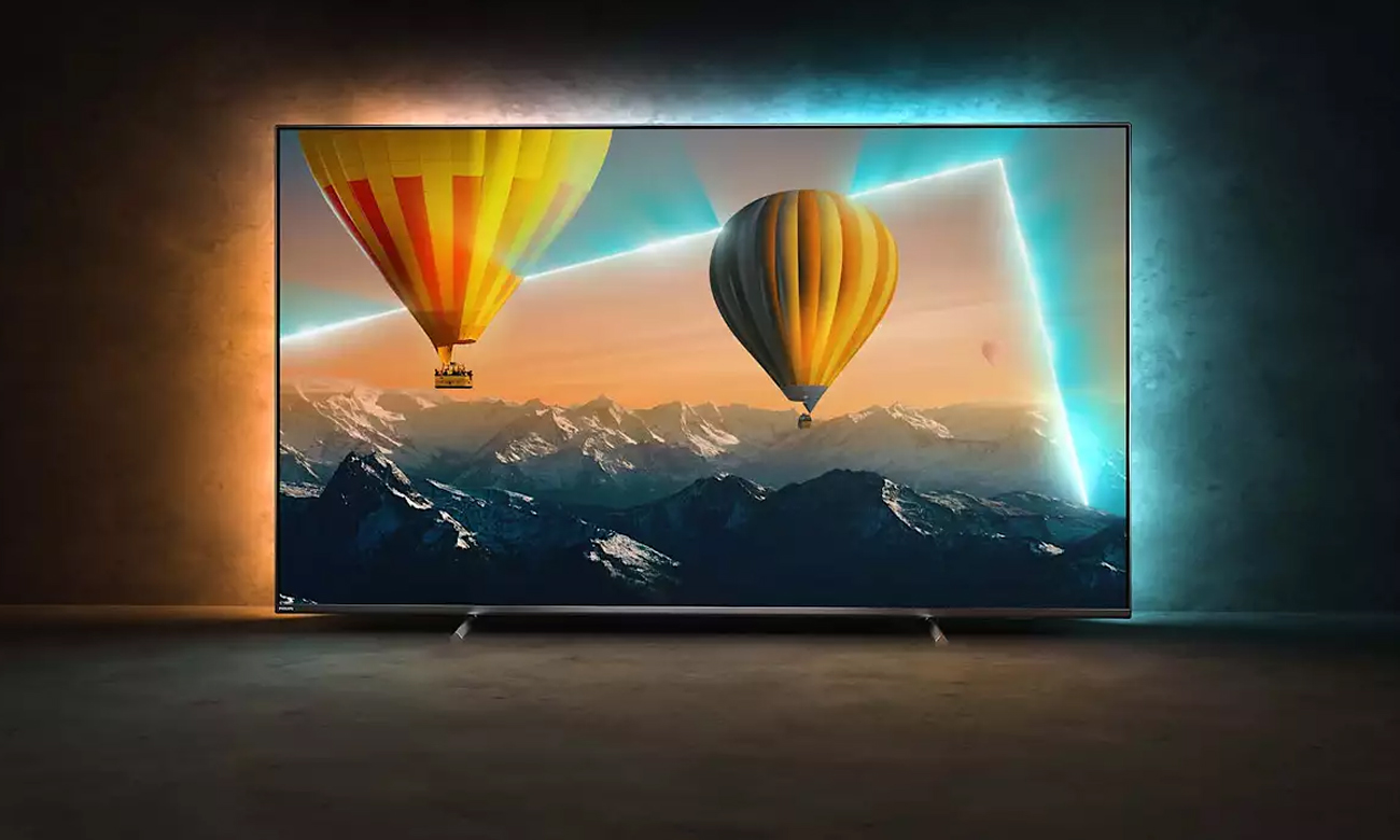 Ambilight w telewizorze Philips 55PUS8057
