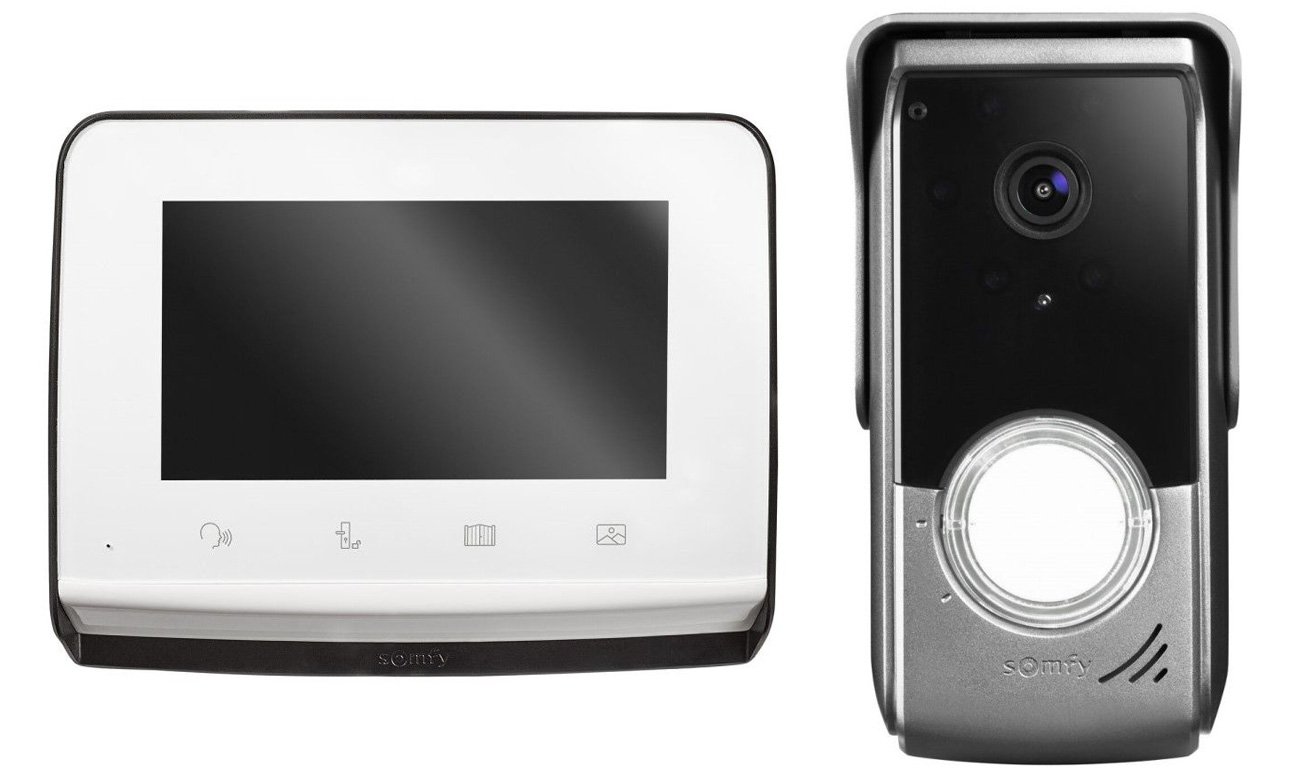 Wideodomofon Somfy V350 - Widok od przodu