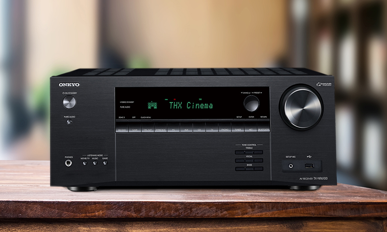 Dolby Atmos® i DTS:X® w Onkyo TX-NR6100