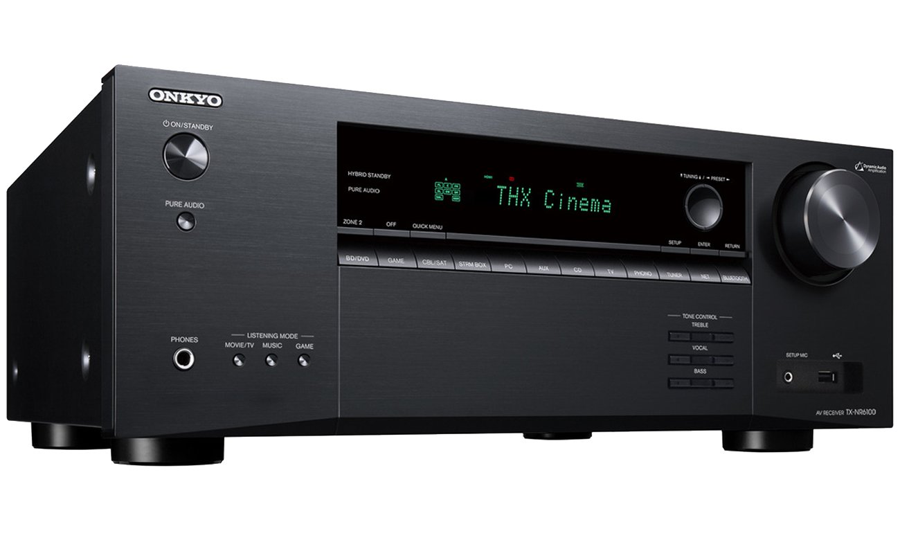 Doskonała jakość obrazu i funkcje dla graczy w Onkyo TX-NR6100