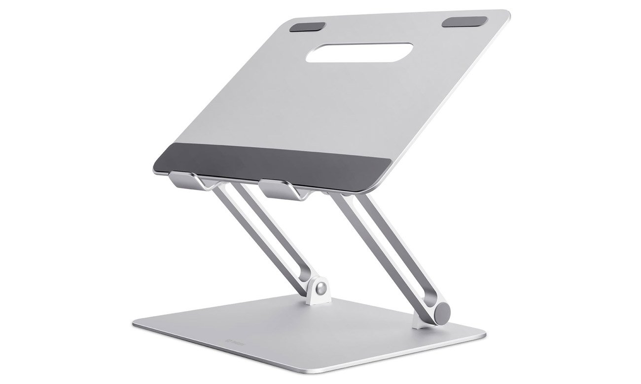 Mozos LS2-ALU aluminiowa podstawka do laptopa srebrny