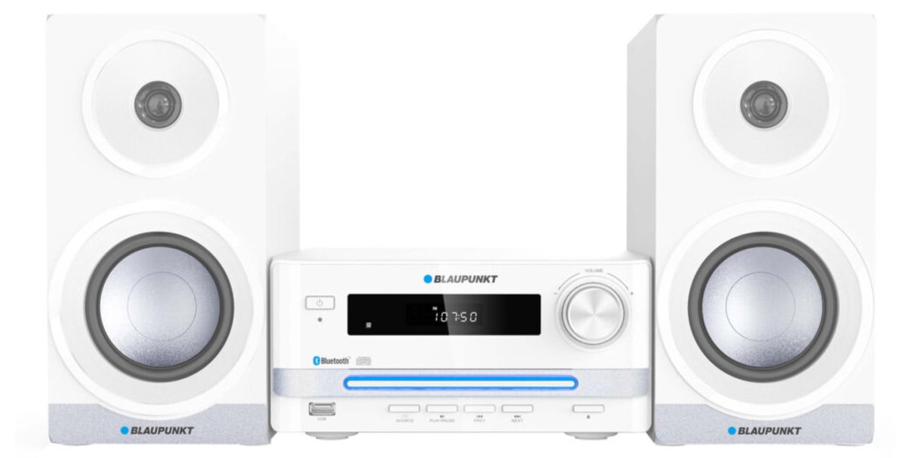 Mikrowieża Blaupunkt MS16BT widok z przodu
