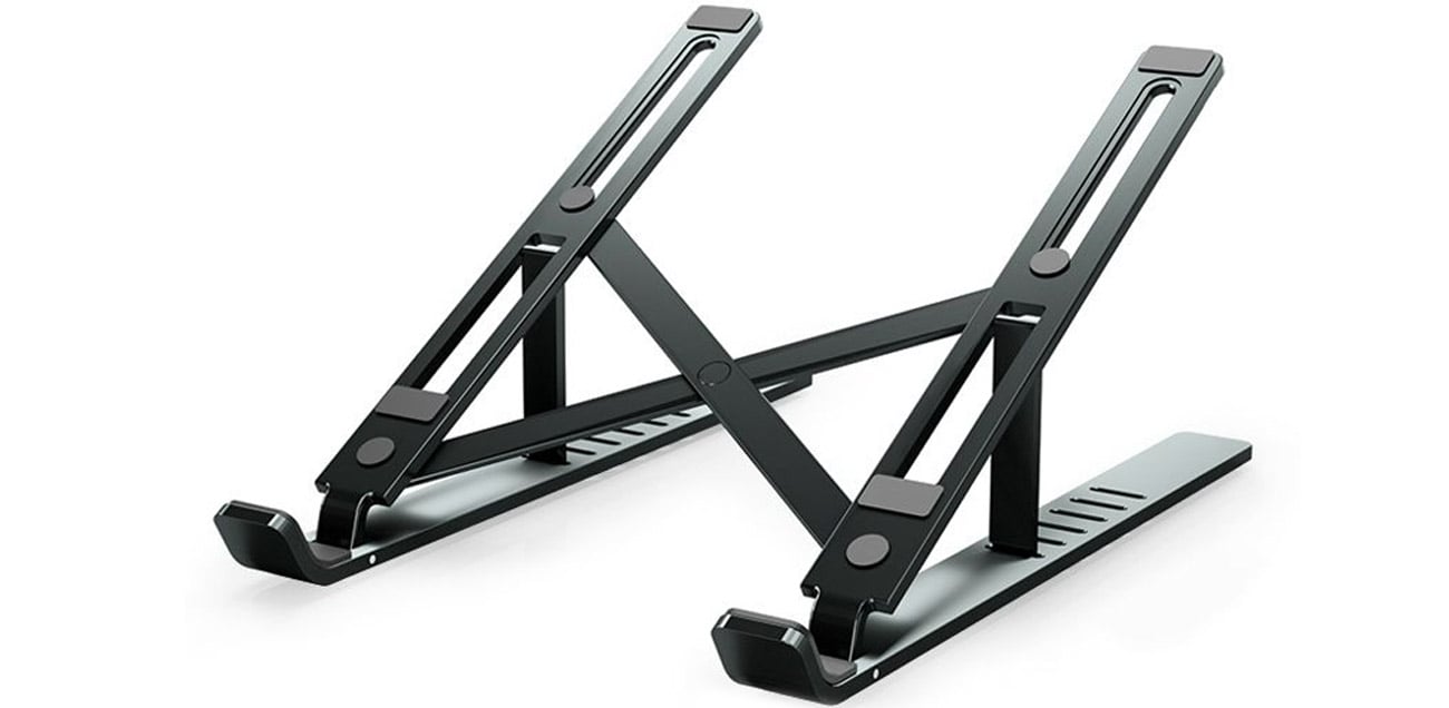 Tech-Protect Alustand Regulowana Podstawka Pod Laptop czarna