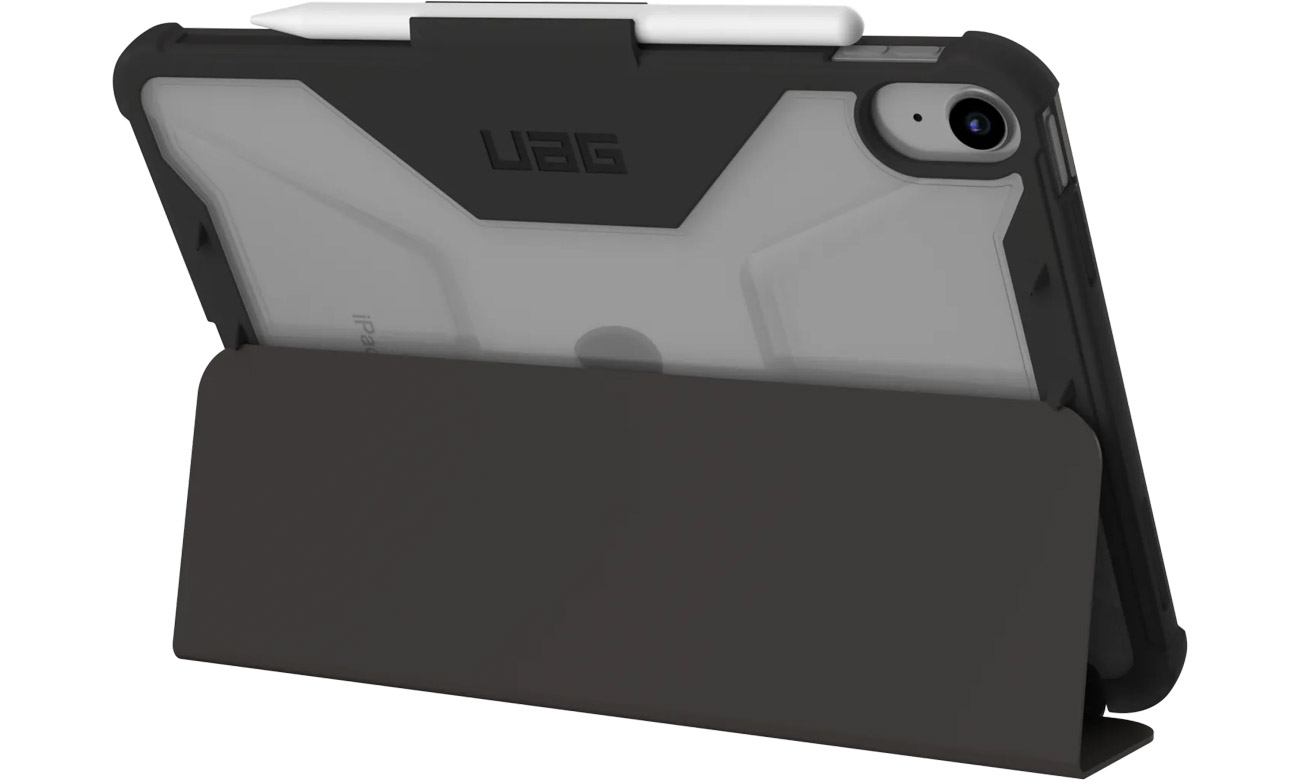 Etui UAG Plyo do iPad Pro 10.9'' (10. generacja) Black ice - Widok od tyłu pod kątem