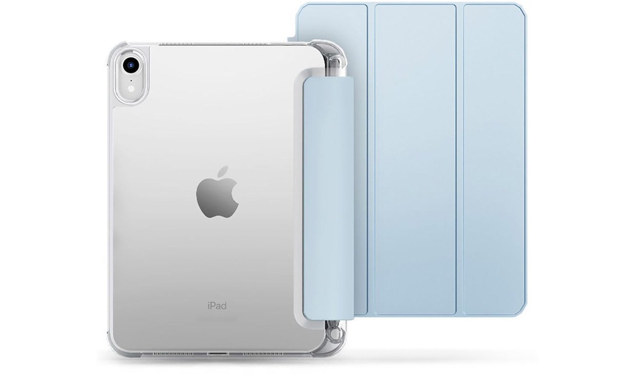 Etui Tech-Protect SmartCase Hybrid do iPad (10. gen) Sky blue - Widok ogólny