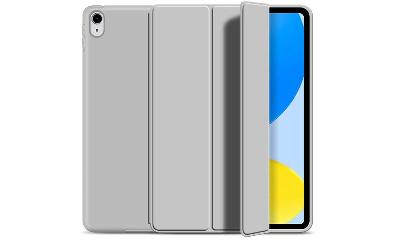 Etui Tech-Protect SmartCase do iPad (10. gen) Grey - Widok ogólny