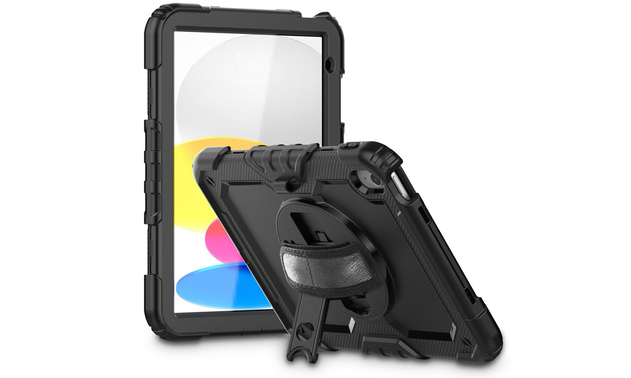 Etui Tech-Protect Solid360 do iPad (10. gen.) Black - Widok ogólny