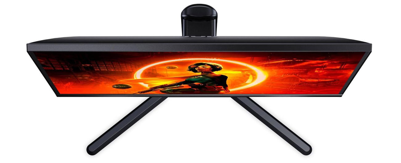 AOC Gaming 25G3ZM/BK widok z góry pod kątem