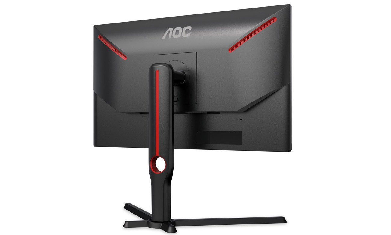 AOC Gaming 25G3ZM/BK widok z tyłu pod kątem