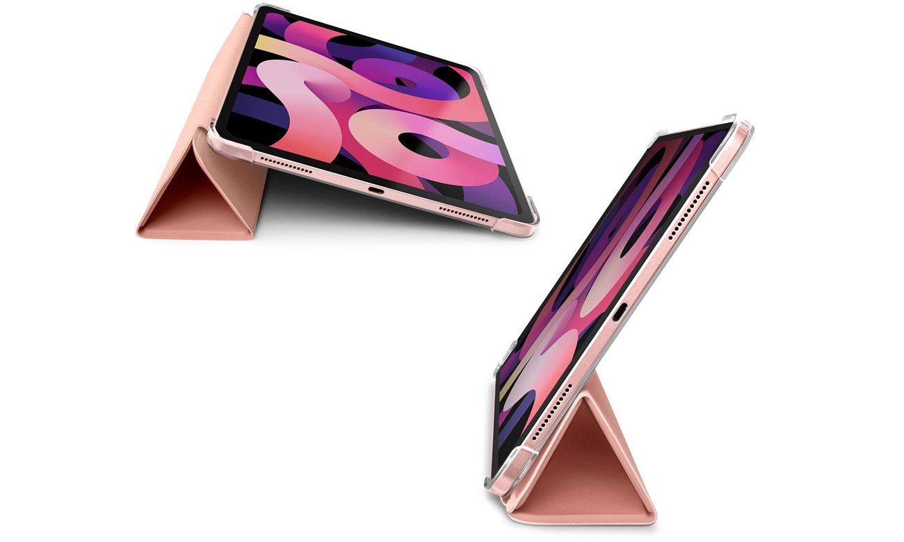 Etui Laut Huex do iPad 10.9'' (10. gen.) Rose - Funkcja podstawki i automatyczne budzenie / usypianie