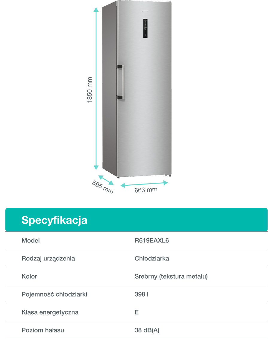Gorenje fridge R619EAXL6