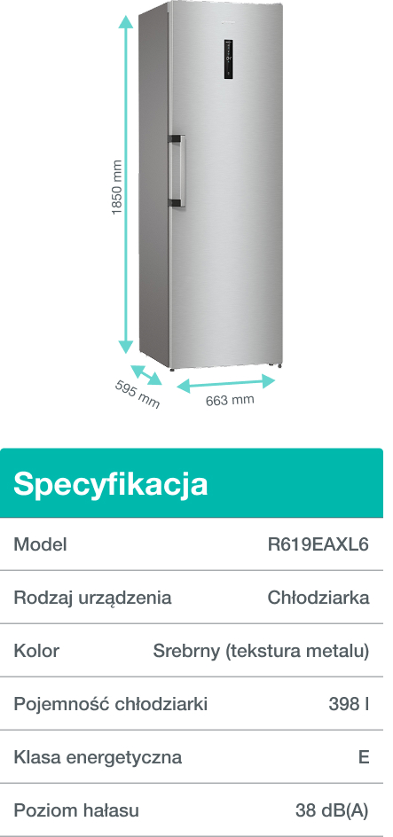Gorenje fridge R619EAXL6