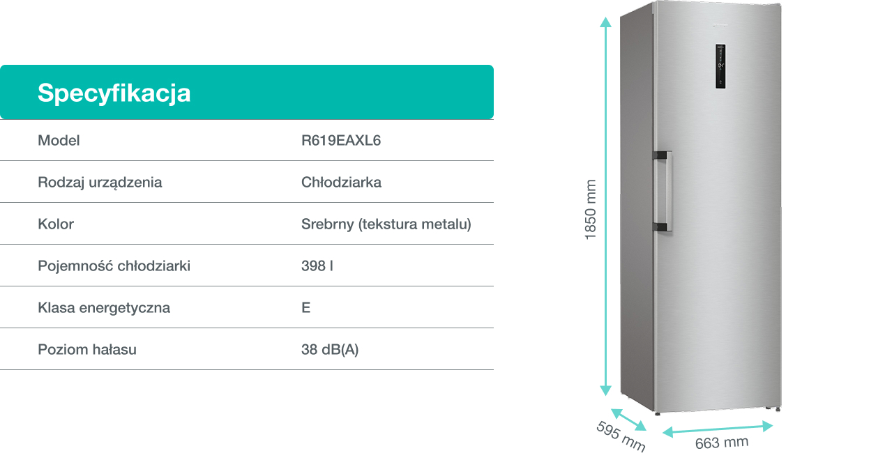 Gorenje fridge R619EAXL6