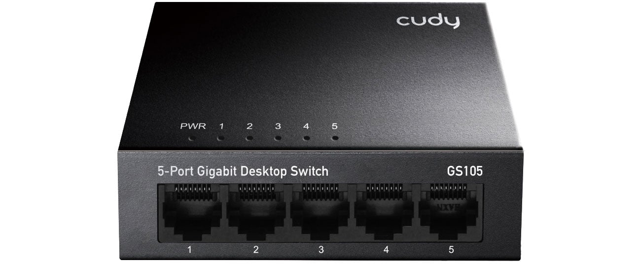 Cudy GS105 Porty