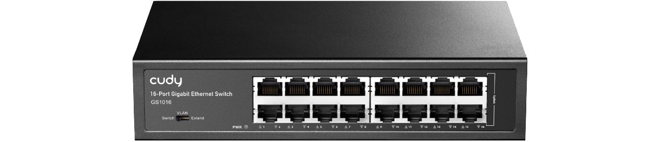 Cudy GS1016 Porty