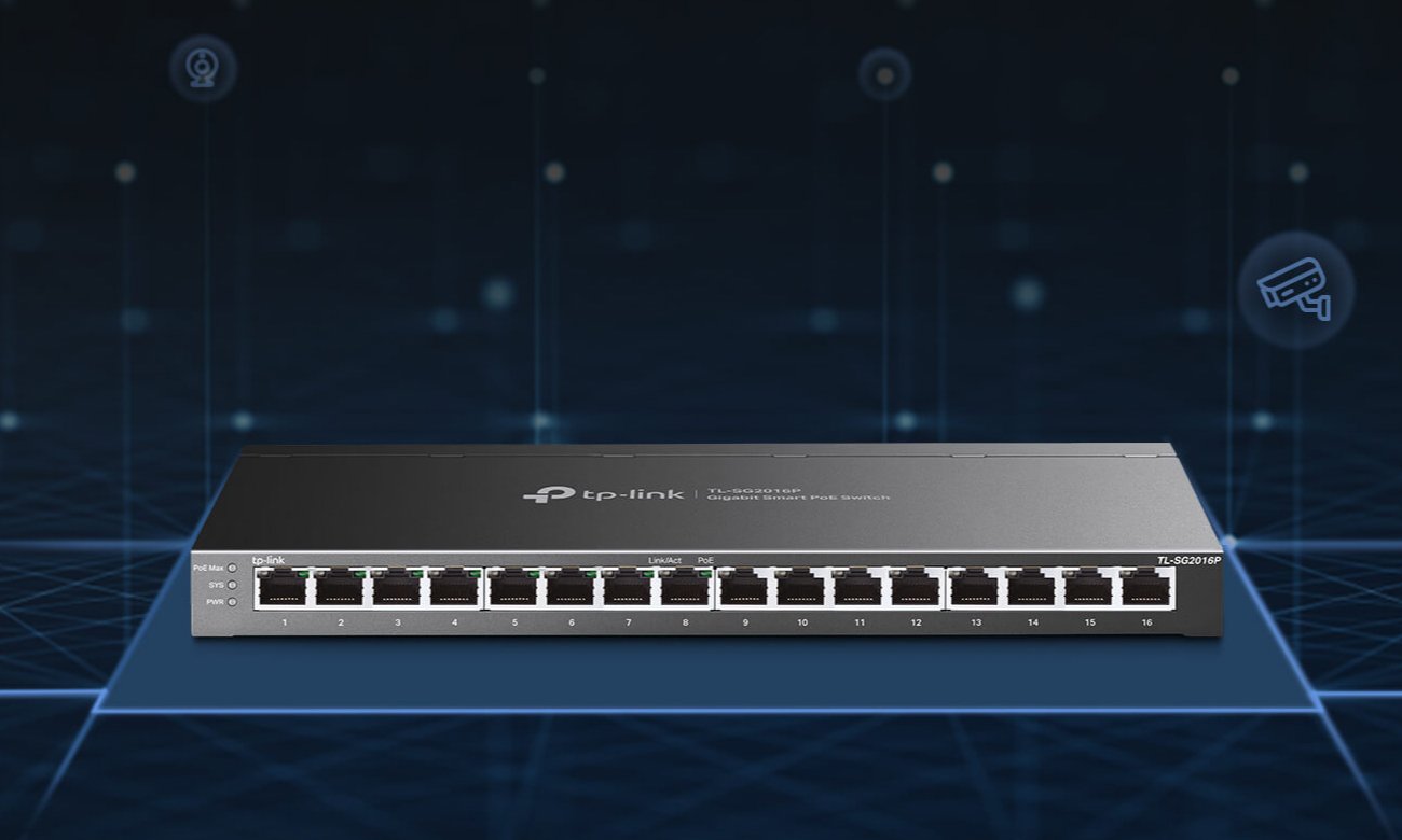 Switch TP-Link 16p TL-SG2016P